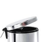 Lixeira Em Inox Com Pedal E Balde Brinox Decorline 30l