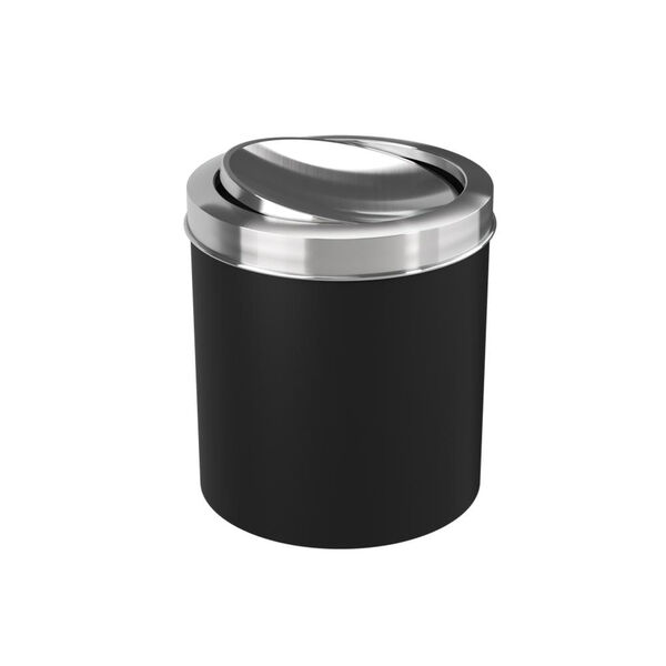 Lixeira Em Plástico Com Tampa Basculante Coza 19x23cm 5 4 Lit