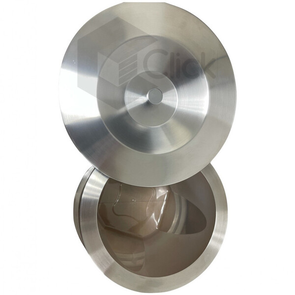 Lixeira Embutida 3 Litros Inox Cesto Cozinha Moderna