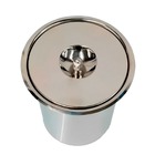 Lixeira Embutir Granito Em Inox 3 Litros Não Enferruja