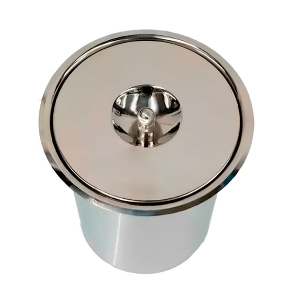 Lixeira Embutir Granito Em Inox 3 Litros Não Enferruja