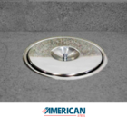 Lixeira Embutir Granito Em Inox 3 Litros Não Enferruja