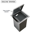 Lixeira Embutir Quadratta Kitchen At 2020 5l Calha Umida