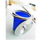 Lixeira Embutir, Redonda Aço Inox 5 Litros  Guimmis® Sdm-001