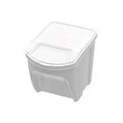 Lixeira Empilhável 20 L Plasútil Branca