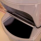 Lixeira Empilhável 34 L Cinza Plasútil