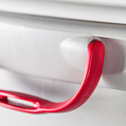 Lixeira Externa Plástico Cinza 92x38x52cm Basculante