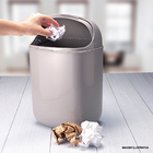 Lixeira Flip Top 12 Litros - Plasútil -  Branco