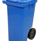 Lixeira Grande Contentor De Lixo Com Rodas 240 Litros Vm  Mar