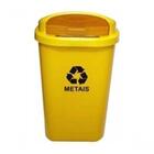 Lixeira Individual Para Coleta Seletiva Cesto 50 Litros