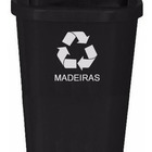 Lixeira Individual Para Coleta Seletiva Cesto 50 Litros