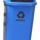 Lixeira Individual Para Coleta Seletiva Cesto 50 Litros
