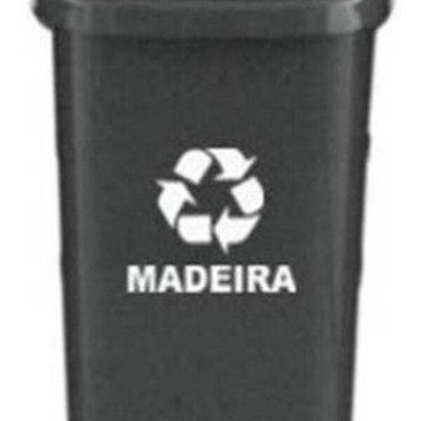 Lixeira Individual Para Coleta Seletiva Papeleira 50 Litros A