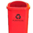 Lixeira Individual Para Coleta Seletiva Papeleira - 50 Lts Pr