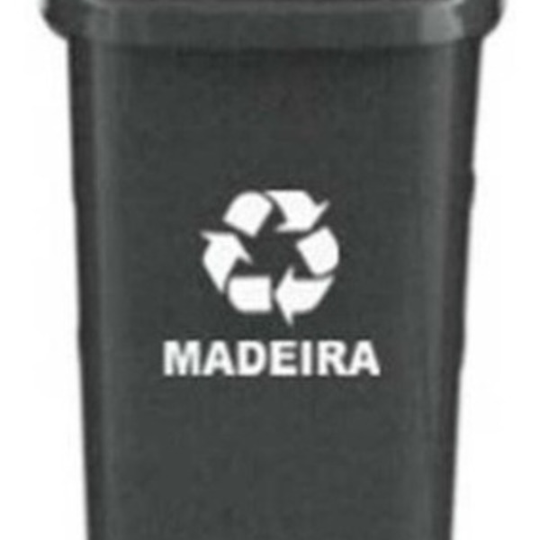 Lixeira Individual Para Coleta Seletiva Papeleira - 50 Lts Ve