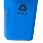 Lixeira Individual Para Coleta Seletiva Papeleira - 50 Lts Ve