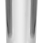 Lixeira Inox 30 Litros Tampa Meia Esfera