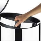 Lixeira Inox 50l Com Pedal Brinox