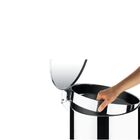 Lixeira Inox 50l Com Pedal Brinox