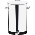 Lixeira Inox 75l Com Pedal Brinox