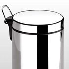 Lixeira Inox Com 12l Pedal E Tampa Cromado Brinox