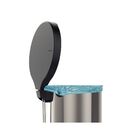 Lixeira Inox Com Pedal 30 Litros New Tramontina Com Tampa Plá