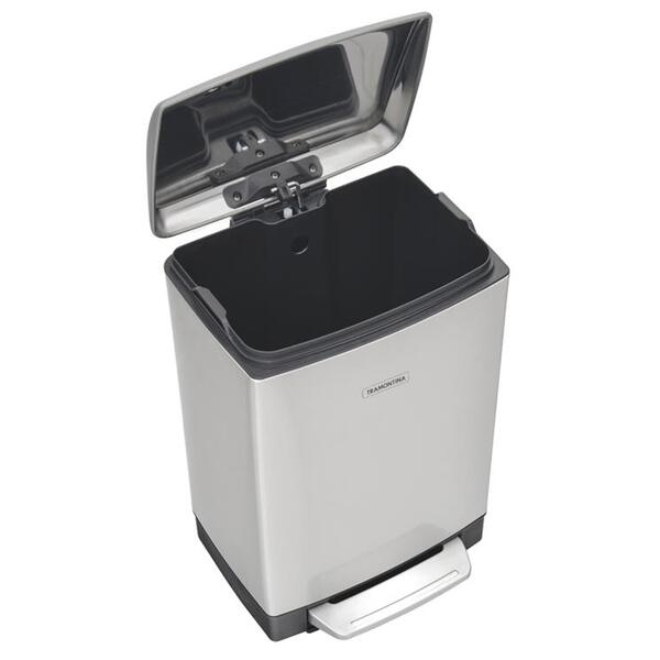 Lixeira Inox Com Pedal D Slim 12l Tramontina