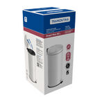 Lixeira Inox Com Pedal Tramontina Brasil Plus Com Acabamento