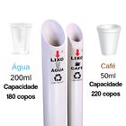 Lixeira Inox Com Tampa Flip-topinox (basculante) 25 Litros