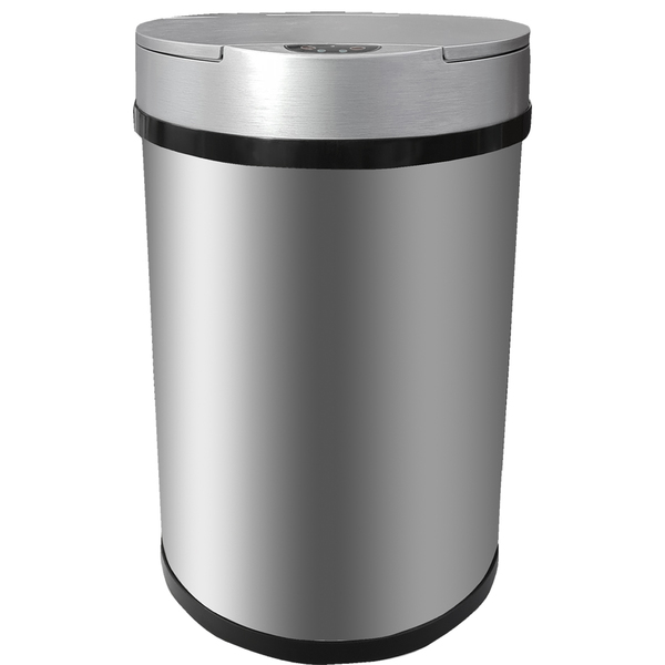Lixeira Inox Espelhado Com Sensor Automática 38 Litros Linha