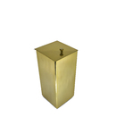 Lixeira Inox Gold Para Banheiro