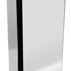 Lixeira Inox Quadrada Com Aro Em Inox 36l