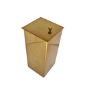 Lixeira Inox Red Gold Para Banheiro