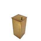 Lixeira Inox Red Gold Para Banheiro