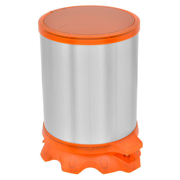 Lixeira Inox Tramontina Sofie Inox Scotch Brite E Detalhes Em