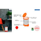 Lixeira Inox Tramontina Sofie Inox Scotch Brite E Detalhes Em