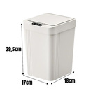 Lixeira Inteligente Compacta Para Cozinha E Banheiro 11l