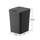 Lixeira Inteligente Compacta Para Cozinha E Banheiro 11l