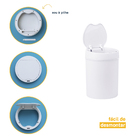 Lixeira Inteligente Redonda 12l Branca - Oikos Branco U