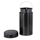 Lixeira Inteligente Redonda Preta 12 Litros Guimmis.casa
