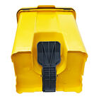 Lixeira Jsn Plastica Quadrada Com Pedal 15 Litros Amarela