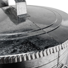 Lixeira Lata De Lixo Americana Metal Galvanizado 50 Litros