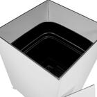 Lixeira Lavabo Luxo Branco