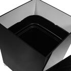 Lixeira Lavabo Luxo Preto Pìano