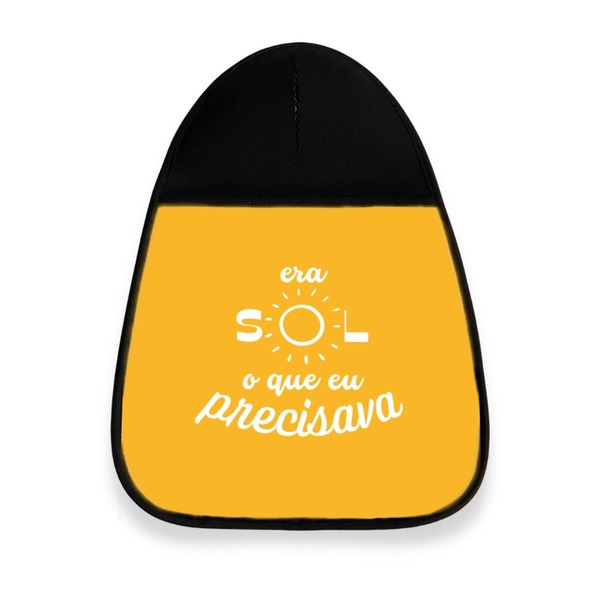 Lixeira Lixo Para Carro Neoprene Era Sol O Que Eu Precisava