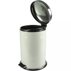 Lixeira Metal Galvanizado 12 Litros Retrô Week Vintage Casa B