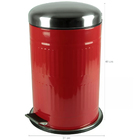 Lixeira Metal Galvanizado 12 Litros Retrô Week Vintage Casa V