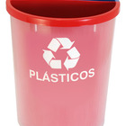 Lixeira Mix 25 Litros Coleta Seletiva Com 2 Divisões Mix2