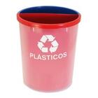 Lixeira Mix 25l Coleta Seletiva Com 2 Divisões Mix2