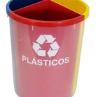 Lixeira Mix Com 3 Divisões Para Coleta Seletiva